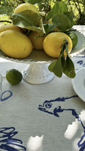 Hens & Eggs Linen Tablecloth