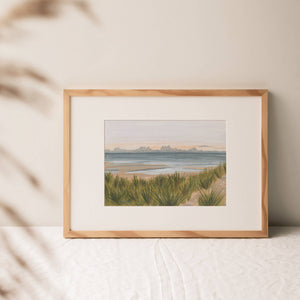 Formby Beach - A4 Art Print