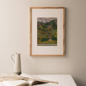 Glencoe In Late Summer, Scottish Highlands - A4 Art Print