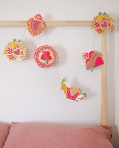 Heart Sewn Garland