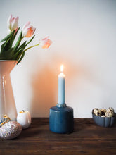 Rosie Candle Holder Blue