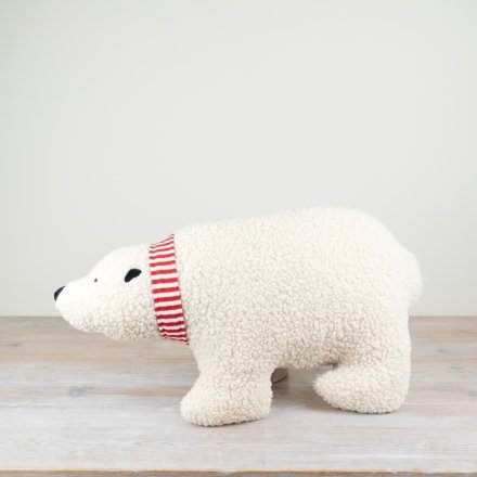 White Polar Bear Cushion