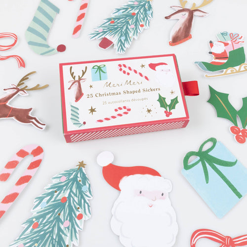 Christmas Shaped Stickers