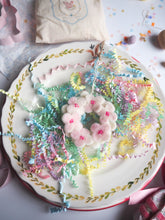 Handmade Hanging Felt Mini Floral Wreath Easter Decoration