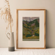 Glencoe In Late Summer, Scottish Highlands - A4 Art Print