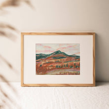 Merionethshire, Wales - A4 Art Print