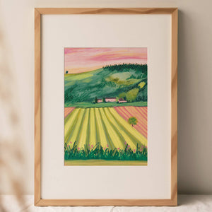 Lake District, Cumbria - A4 Art Print