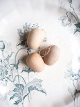 Set of 5 Hanging Wooden Eggs