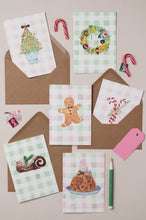 Christmas Tree Gingham Christmas Card
