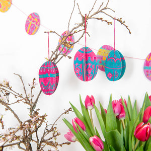 Easter Egg Paper Decorations