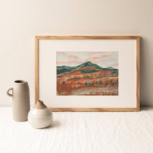 Merionethshire, Wales - A4 Art Print
