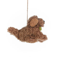 Cassie the Cockapoo Hanging Dog Decoration