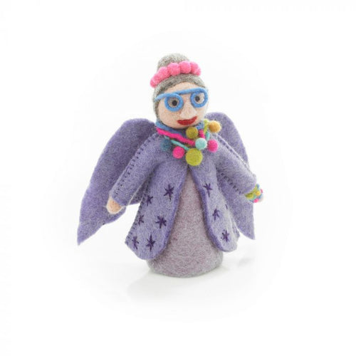 Geraldine Felt Funky Fairy Godmother Christmas Tree Topper