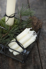 White Short Dinner Candle