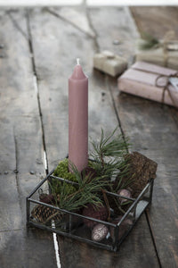 Rustic Candle Multiple Colours Available