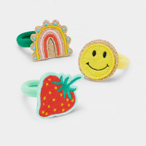 Fruit Salad Embroidered Hair Bands