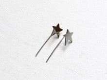 Chara Mini Star Pull Through Earrings