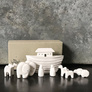 Porcelain Noah’s ark set