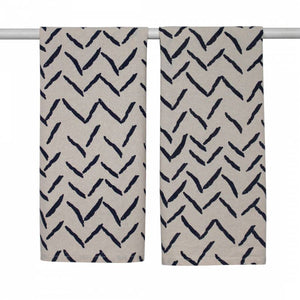 Zig Zag Tea Towel