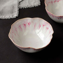 Run Glaze Bowl- Off Pink