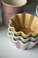 Scalloped Ceramic Dish- Blush