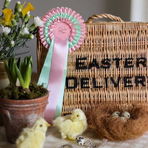 Easter Bunny Rosette© ~ Primrose