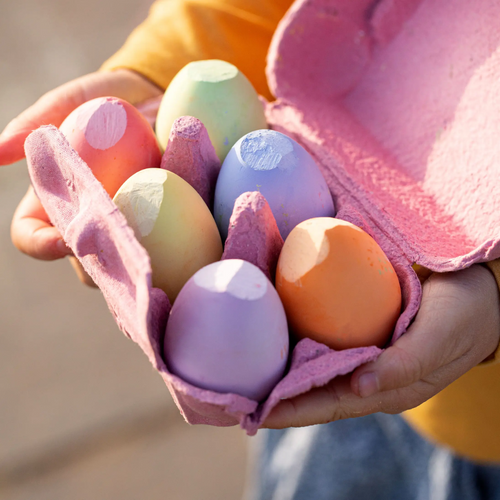 Egg Shape Pavement Chalks