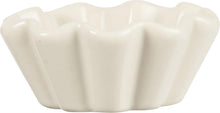 Scalloped Ceramic Dish- Butter