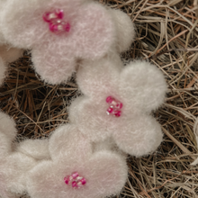Handmade Hanging Felt Mini Floral Wreath Easter Decoration
