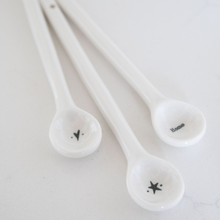 Porcelain long spoon