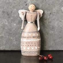 Folkart angel-Grey