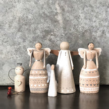 Folkart angel-Grey