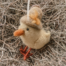 Handmade Needle Felt Chirpy Chicks Hanigng Easter Decoration