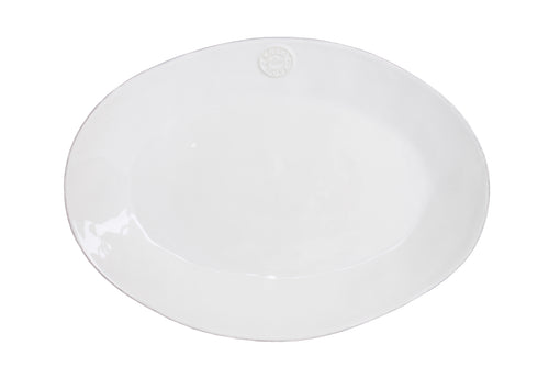 Nova White Oval Platter