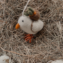 Handmade Needle Felt Chirpy Chicks Hanigng Easter Decoration