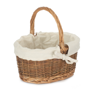 The Country Basket With White Lining