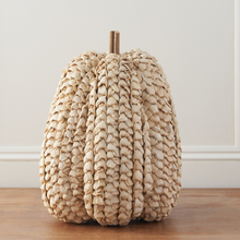 Tall Straw Pumpkin