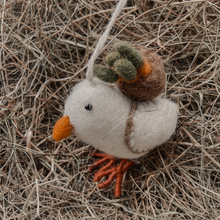 Handmade Needle Felt Chirpy Chicks Hanigng Easter Decoration
