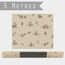 Kraft Wrap 5m Roll-Robins