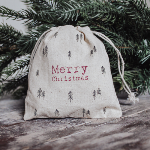 Drawstring Bag-Merry Christmas
