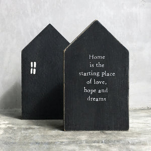Wooden House - Home is starting