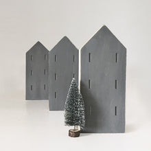 Grey Wooden Tall House