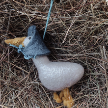 Handmade Amy Duck Hanging Biodegradable Needle Felt Easter Decoration