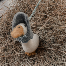 Handmade Amy Duck Hanging Biodegradable Needle Felt Easter Decoration