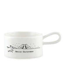 Handled Tea Light Holder-Merry Christmas