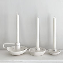Porcelain candle holder-Peace