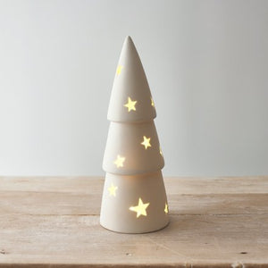 Large Star Ceramic Christmas Tree