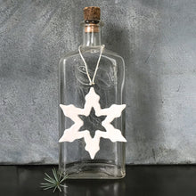 Porcelain Hanger-Outline Snowflake
