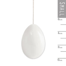 Porcelain egg-Plain