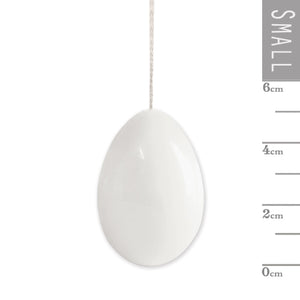 Porcelain egg-Plain